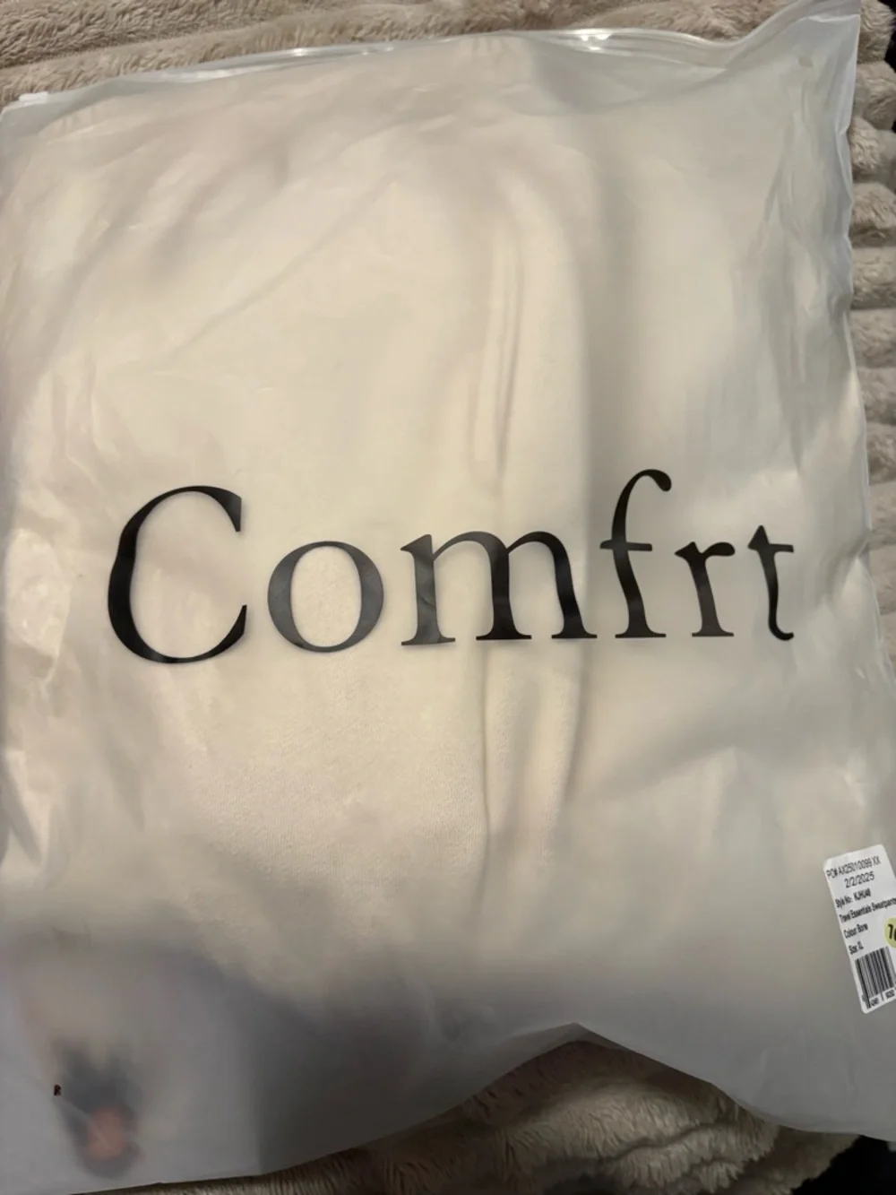 Unbranded Women's Cream Jogger Track Pants Brand New XL- PO-1/10 - Picture 7 of 8